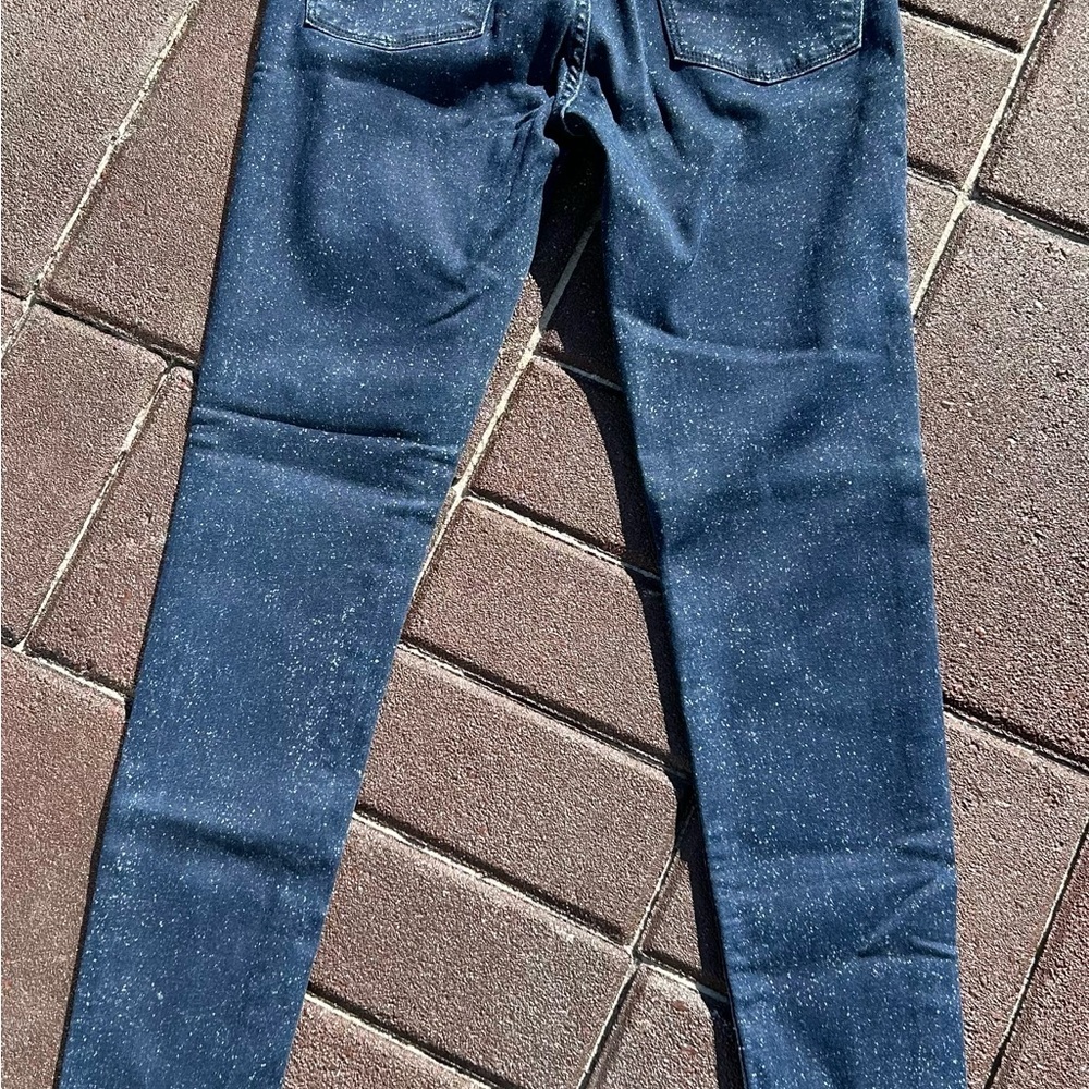 Levi’s Super Skinny Speckled Blue Jeans - Picture 7 of 9